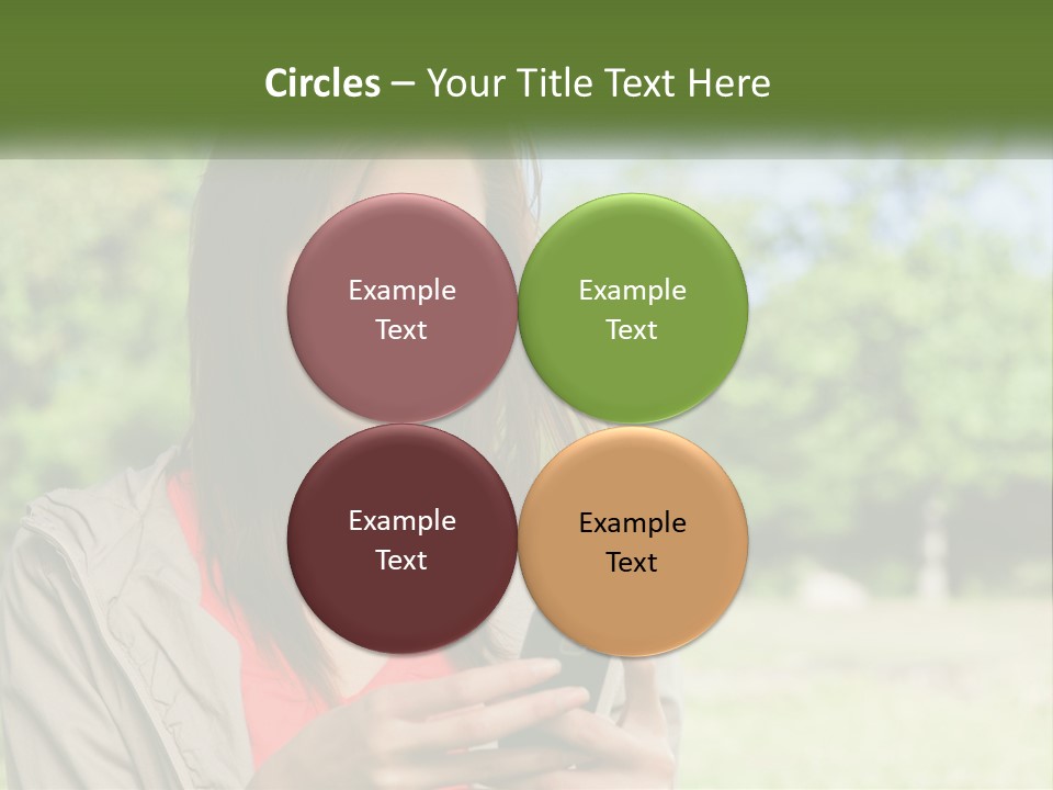 Coast Woman Daughter PowerPoint Template