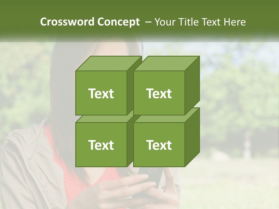 Coast Woman Daughter PowerPoint Template