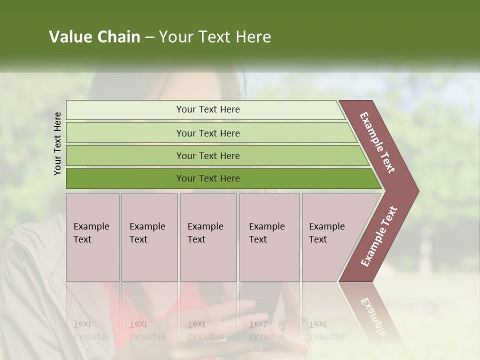 Coast Woman Daughter PowerPoint Template