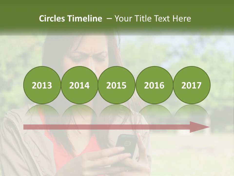 Coast Woman Daughter PowerPoint Template