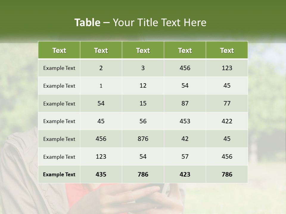 Coast Woman Daughter PowerPoint Template