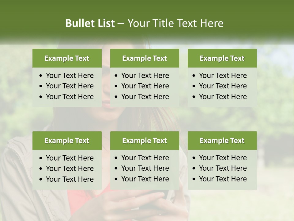 Coast Woman Daughter PowerPoint Template