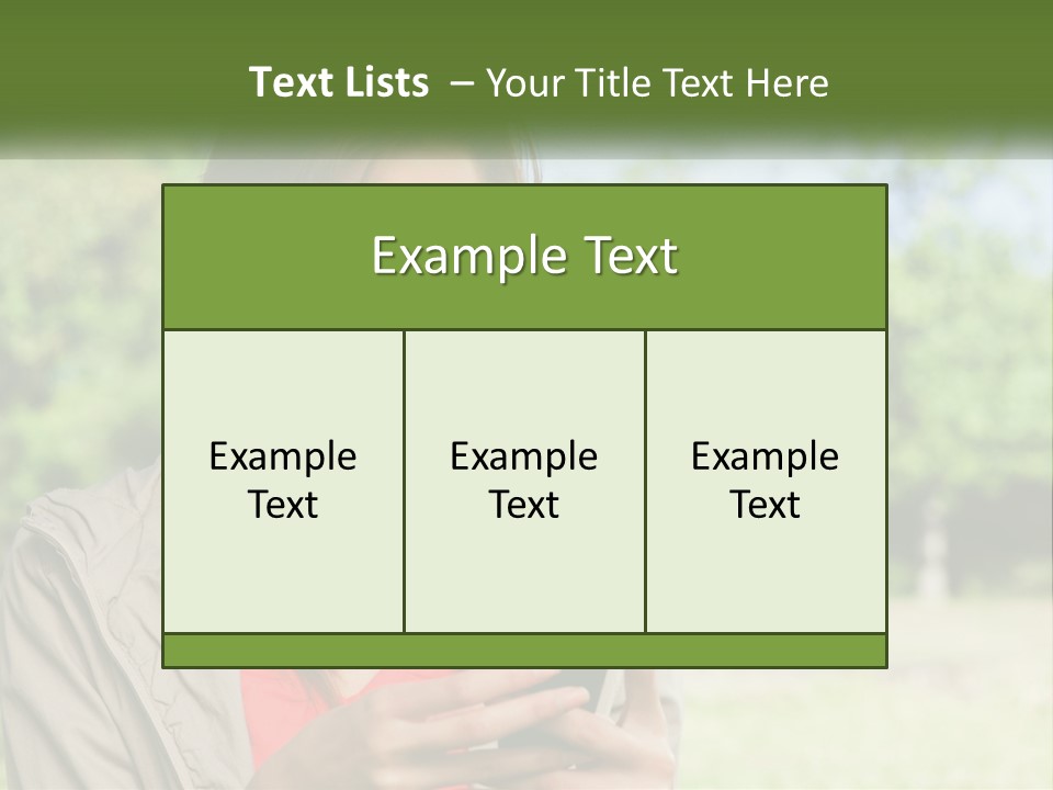 Coast Woman Daughter PowerPoint Template