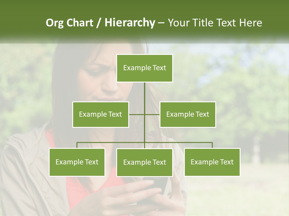 Coast Woman Daughter PowerPoint Template