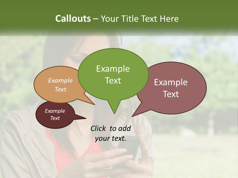 Coast Woman Daughter PowerPoint Template