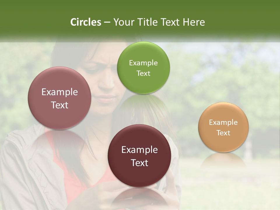 Coast Woman Daughter PowerPoint Template