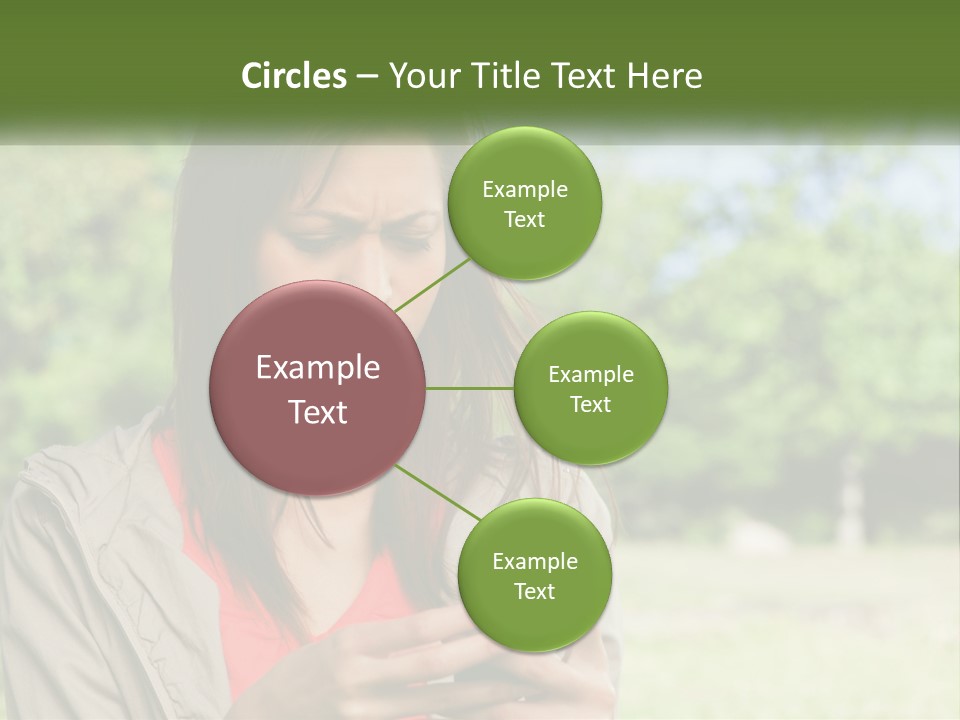 Coast Woman Daughter PowerPoint Template