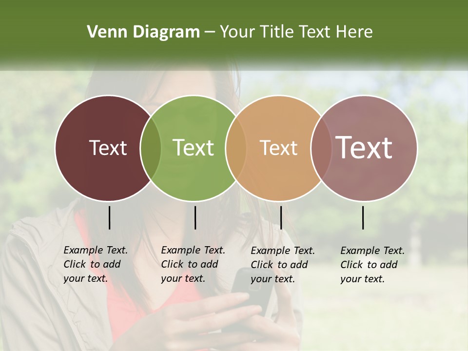 Coast Woman Daughter PowerPoint Template