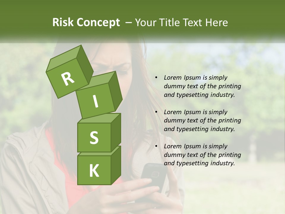 Coast Woman Daughter PowerPoint Template