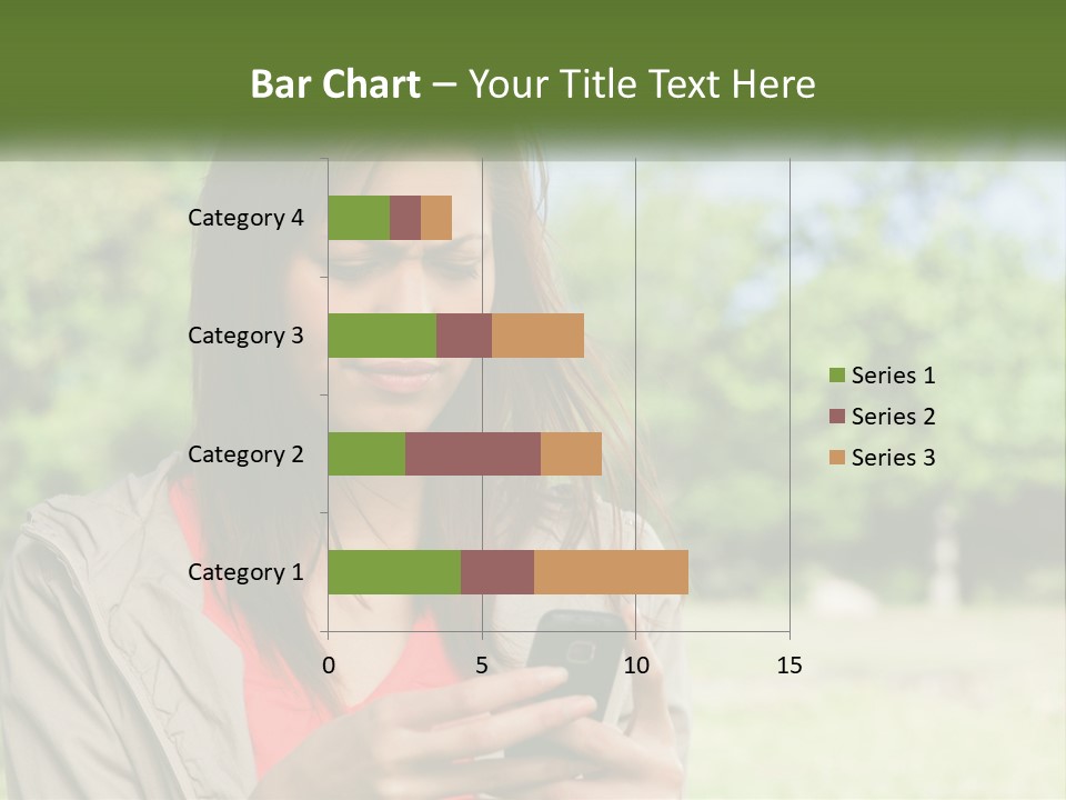 Coast Woman Daughter PowerPoint Template