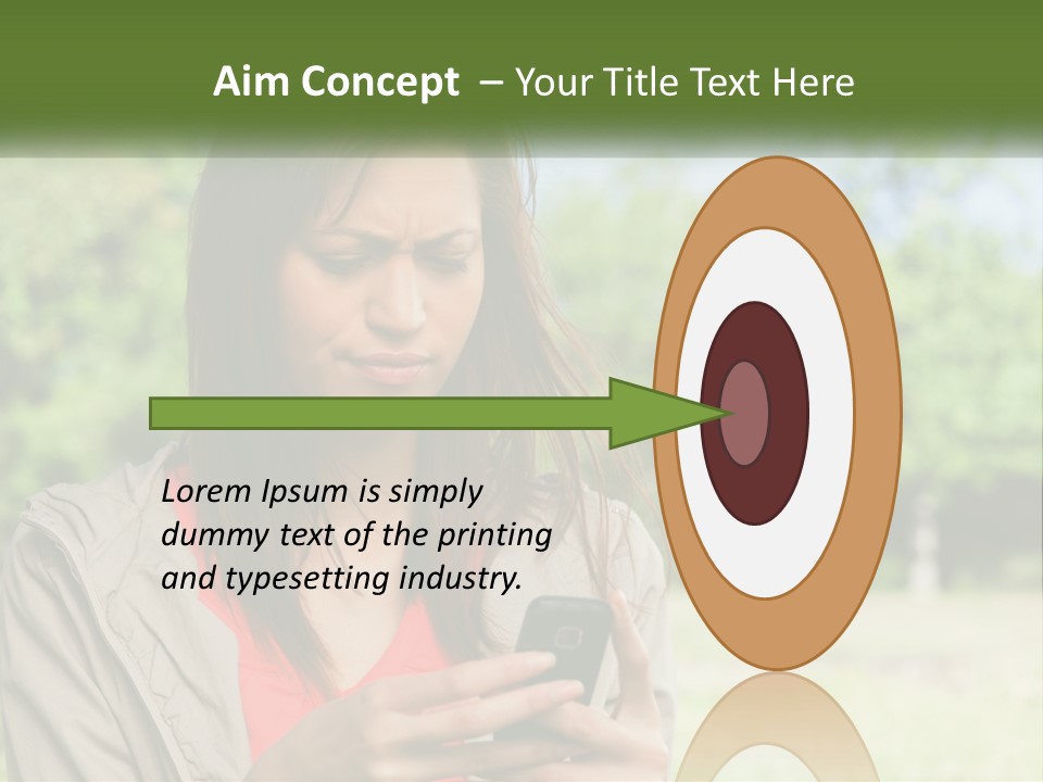 Coast Woman Daughter PowerPoint Template