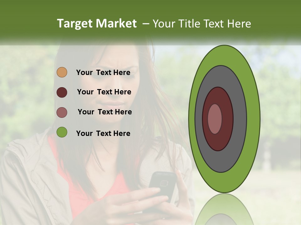 Coast Woman Daughter PowerPoint Template