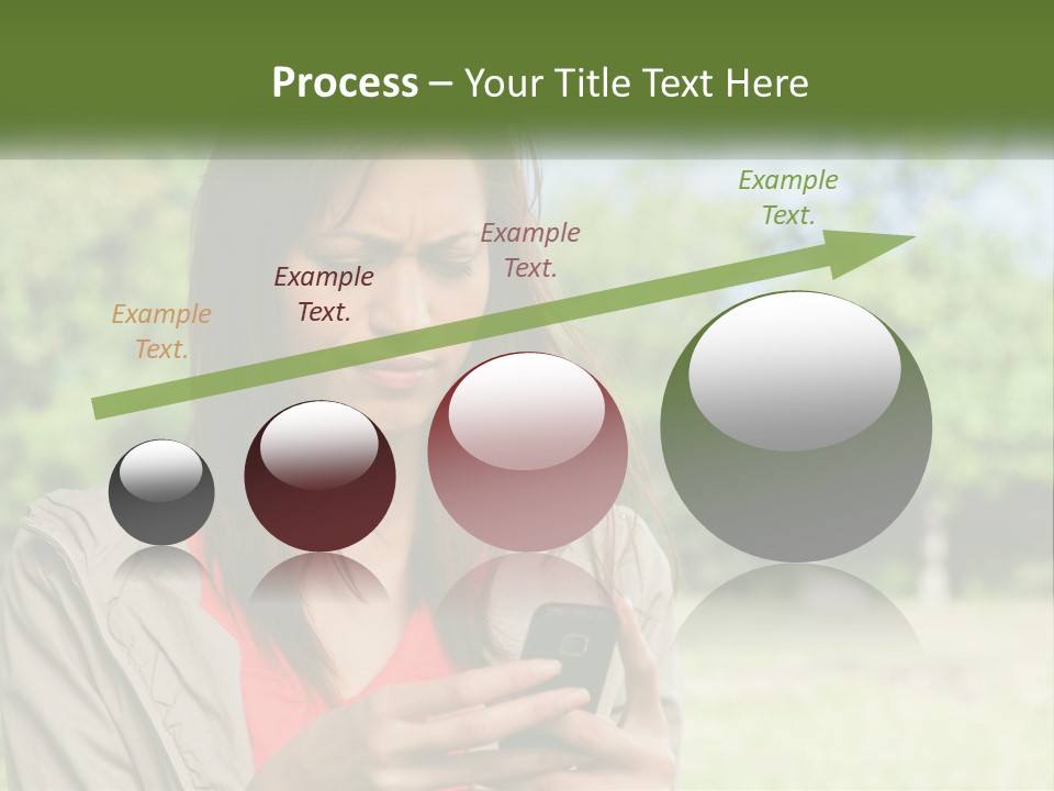 Coast Woman Daughter PowerPoint Template