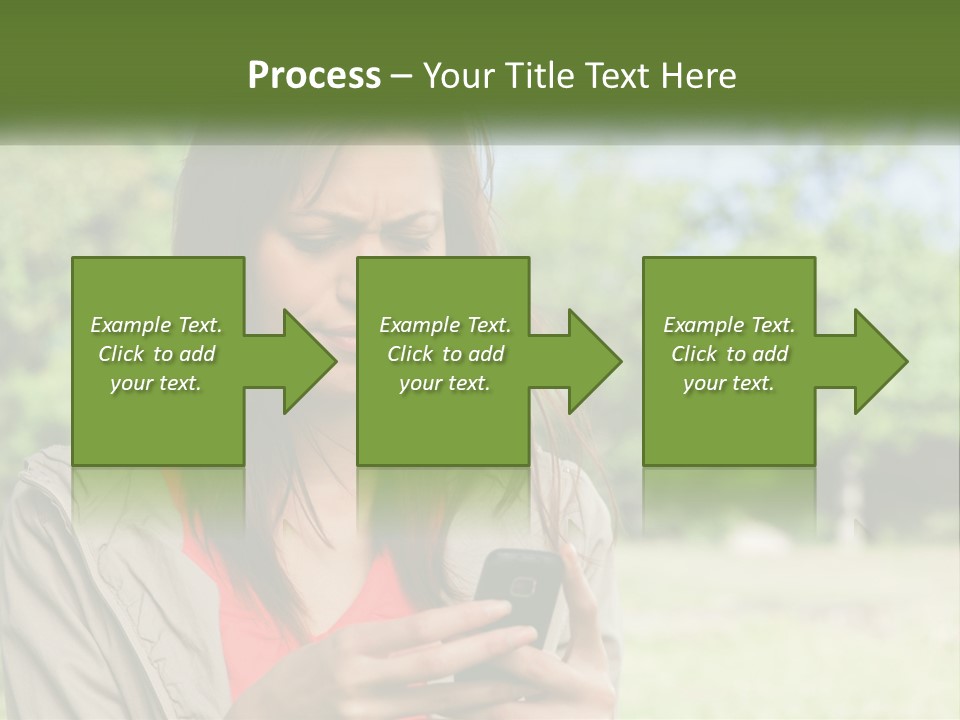 Coast Woman Daughter PowerPoint Template