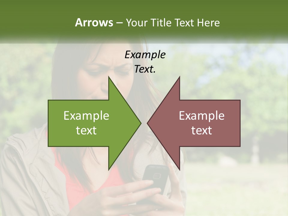 Coast Woman Daughter PowerPoint Template