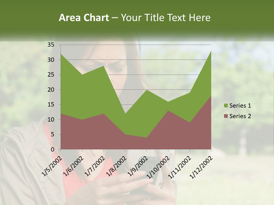 Coast Woman Daughter PowerPoint Template