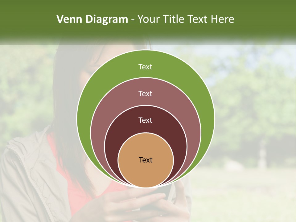 Coast Woman Daughter PowerPoint Template