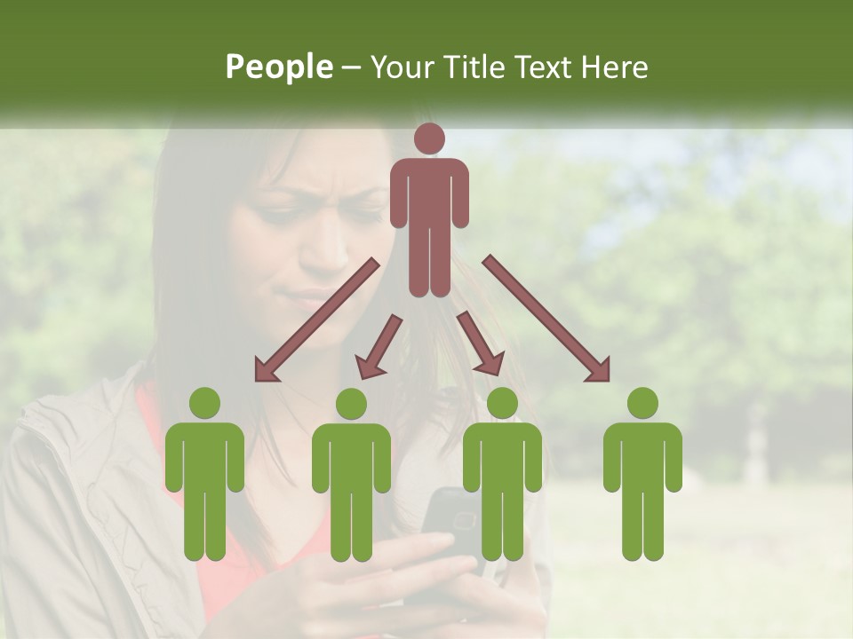 Coast Woman Daughter PowerPoint Template