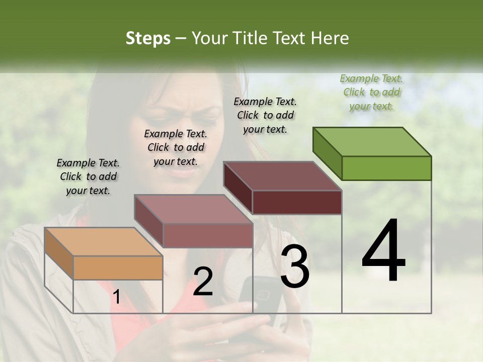 Coast Woman Daughter PowerPoint Template