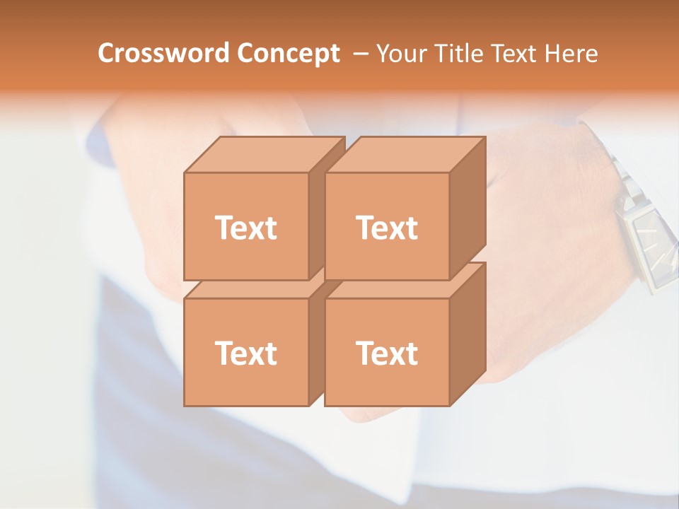 Elderly Mother Wave PowerPoint Template