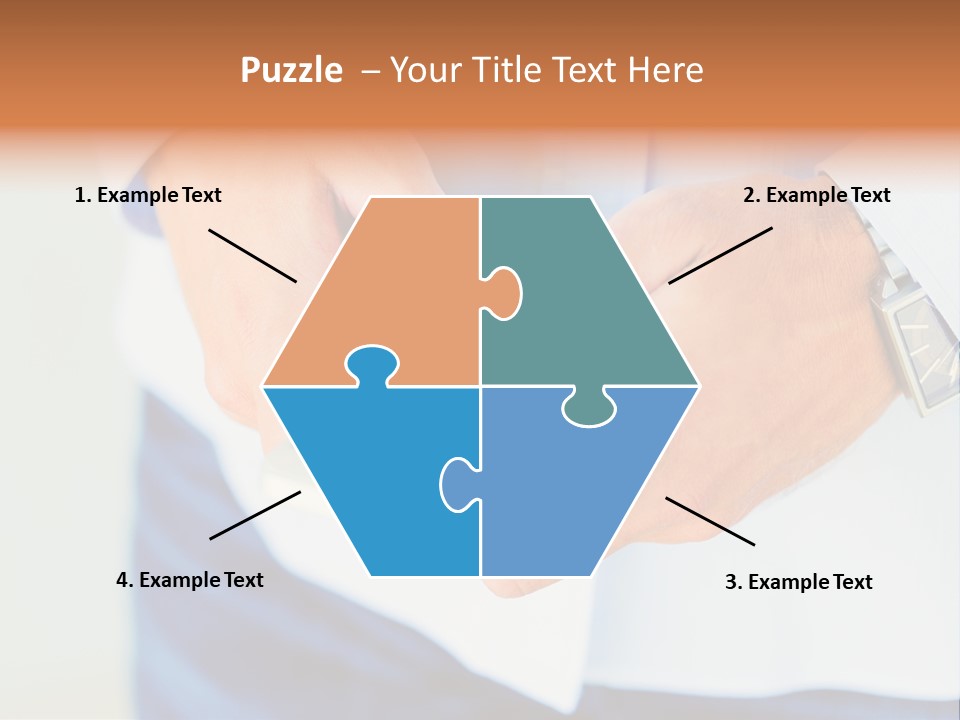 Elderly Mother Wave PowerPoint Template