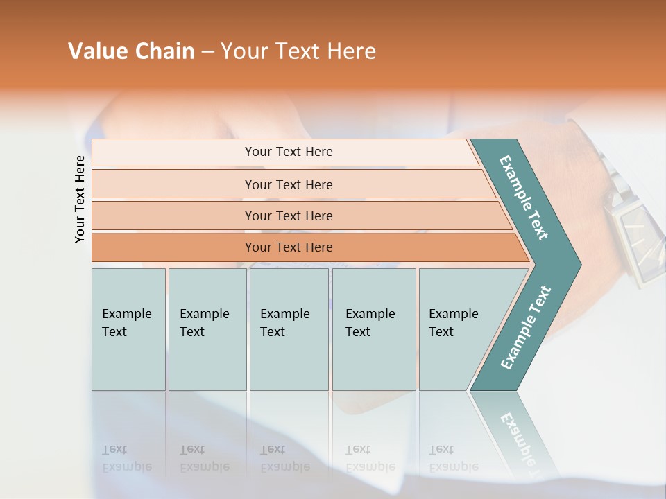 Elderly Mother Wave PowerPoint Template