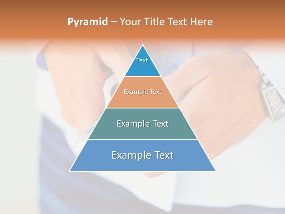 Elderly Mother Wave PowerPoint Template