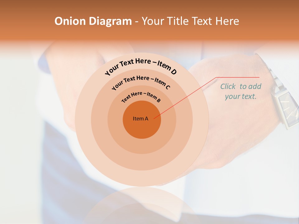 Elderly Mother Wave PowerPoint Template