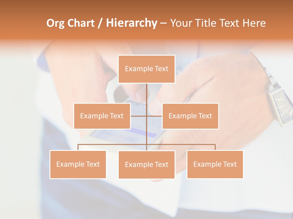 Elderly Mother Wave PowerPoint Template