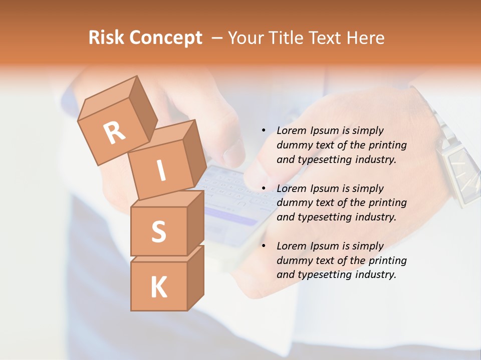 Elderly Mother Wave PowerPoint Template