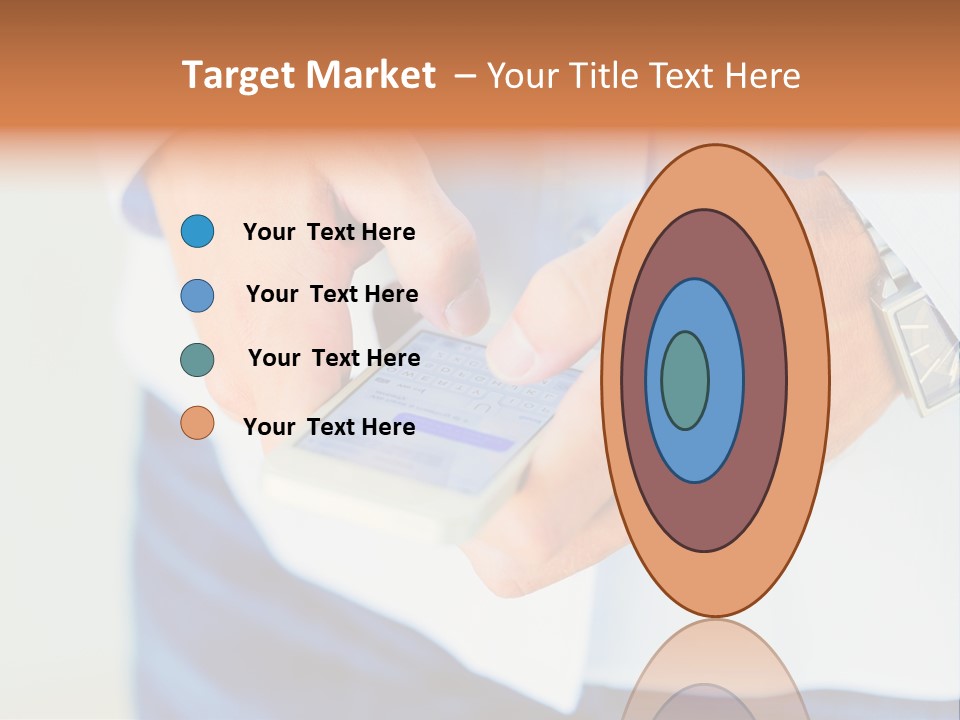 Elderly Mother Wave PowerPoint Template