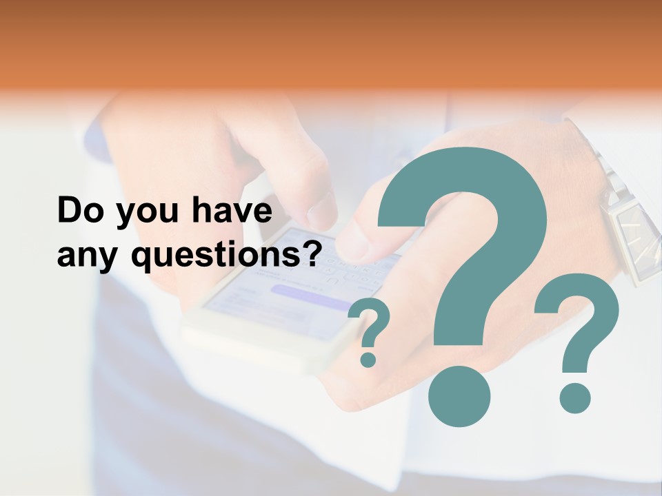 Elderly Mother Wave PowerPoint Template