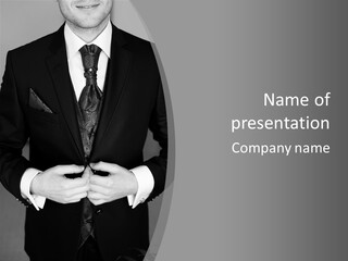 Sad Old Older PowerPoint Template