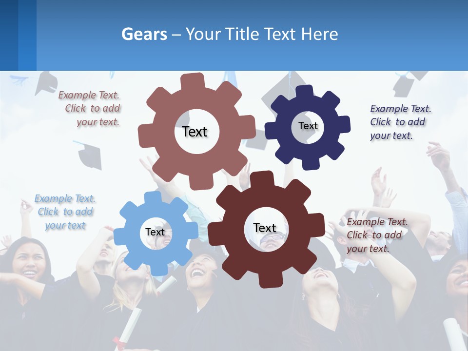 Pensioner Family Coast PowerPoint Template