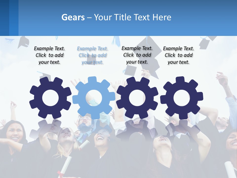 Pensioner Family Coast PowerPoint Template