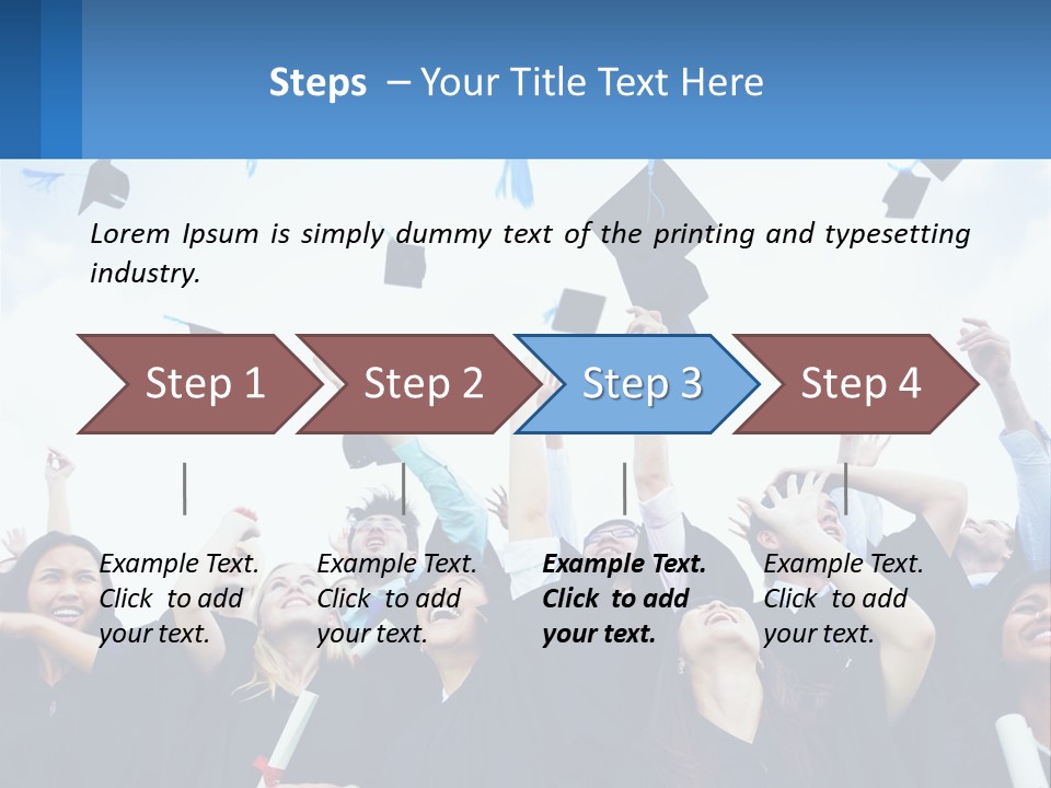 Pensioner Family Coast PowerPoint Template