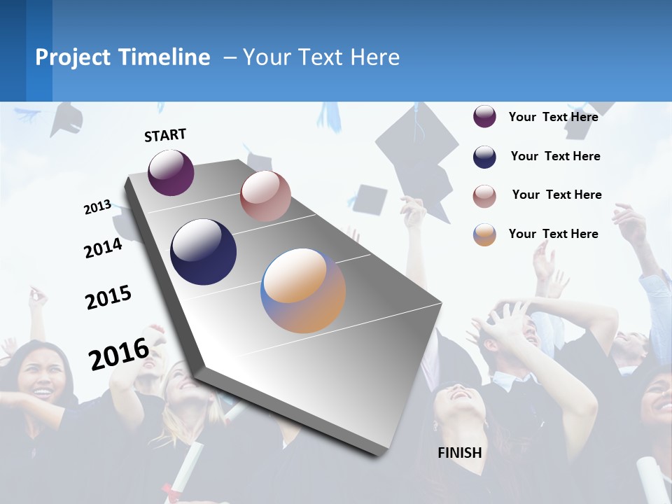 Pensioner Family Coast PowerPoint Template