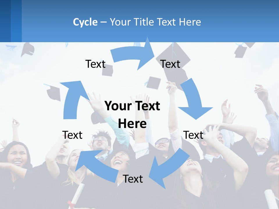 Pensioner Family Coast PowerPoint Template