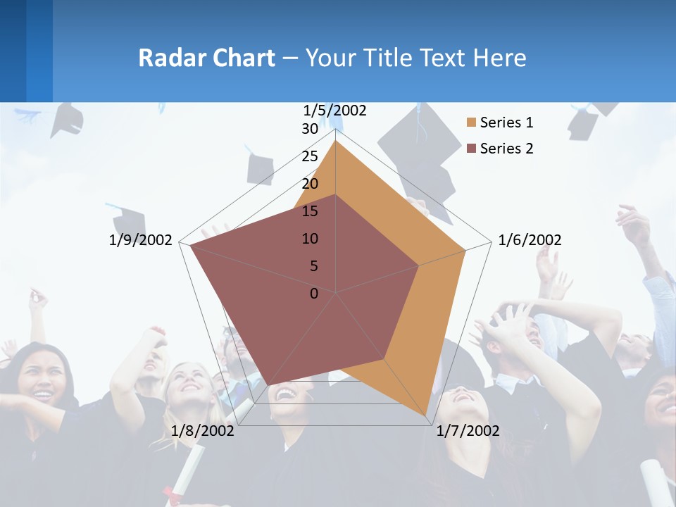Pensioner Family Coast PowerPoint Template