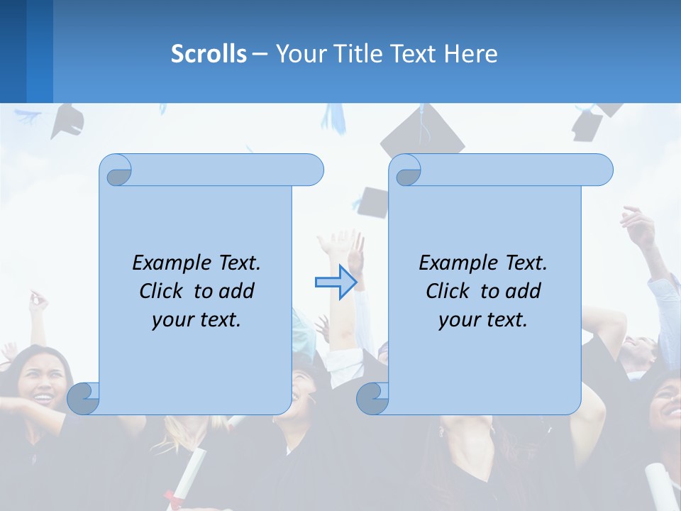 Pensioner Family Coast PowerPoint Template