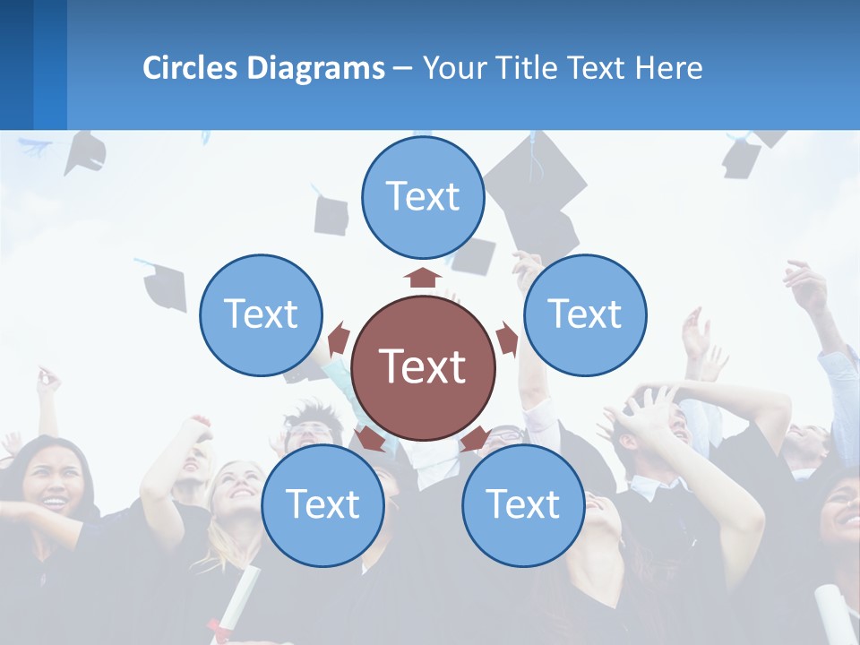 Pensioner Family Coast PowerPoint Template