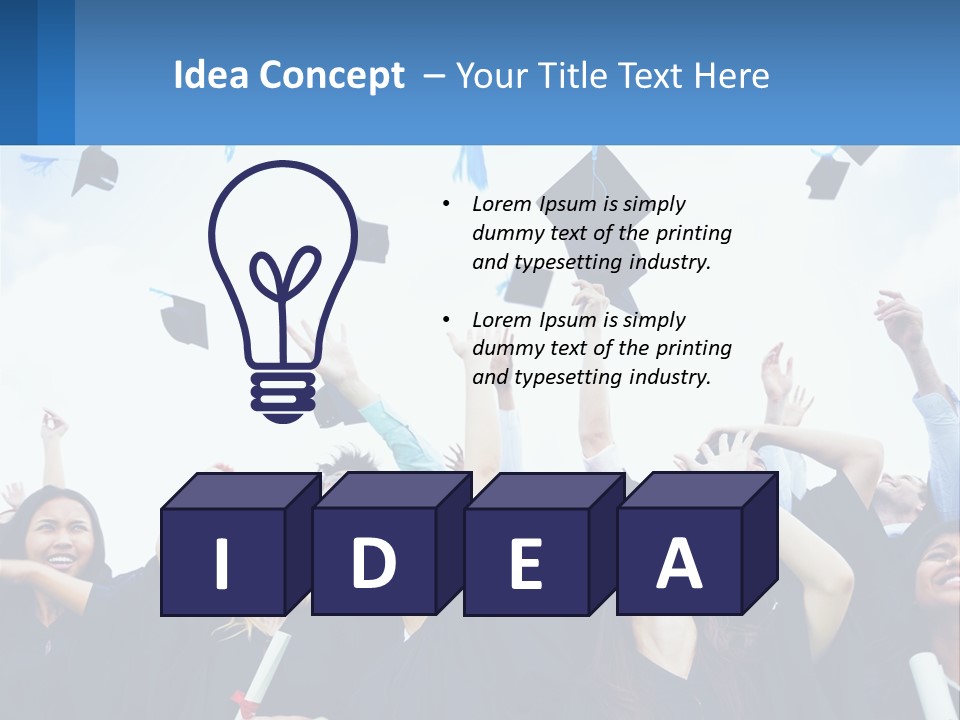 Pensioner Family Coast PowerPoint Template