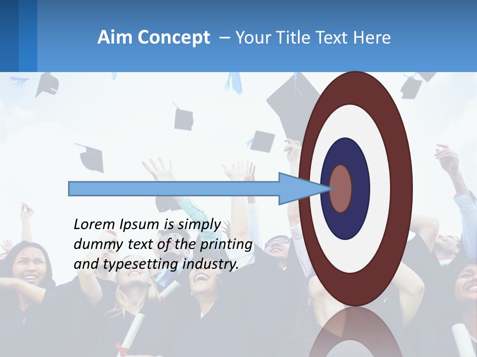 Pensioner Family Coast PowerPoint Template