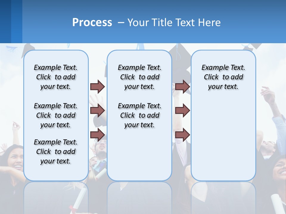 Pensioner Family Coast PowerPoint Template
