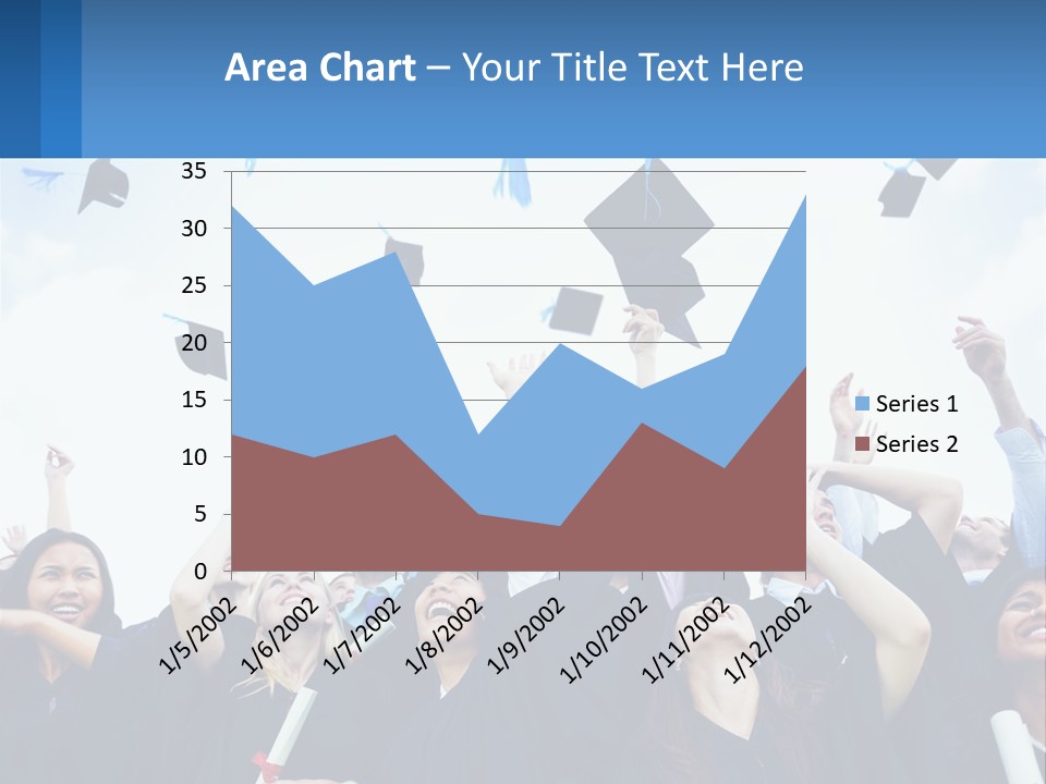 Pensioner Family Coast PowerPoint Template