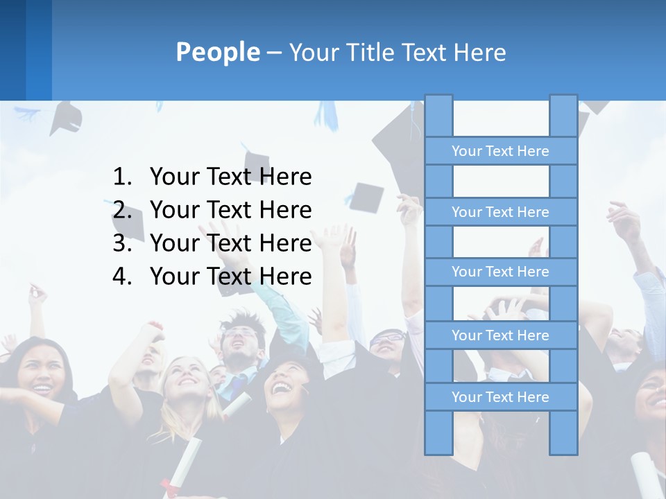 Pensioner Family Coast PowerPoint Template