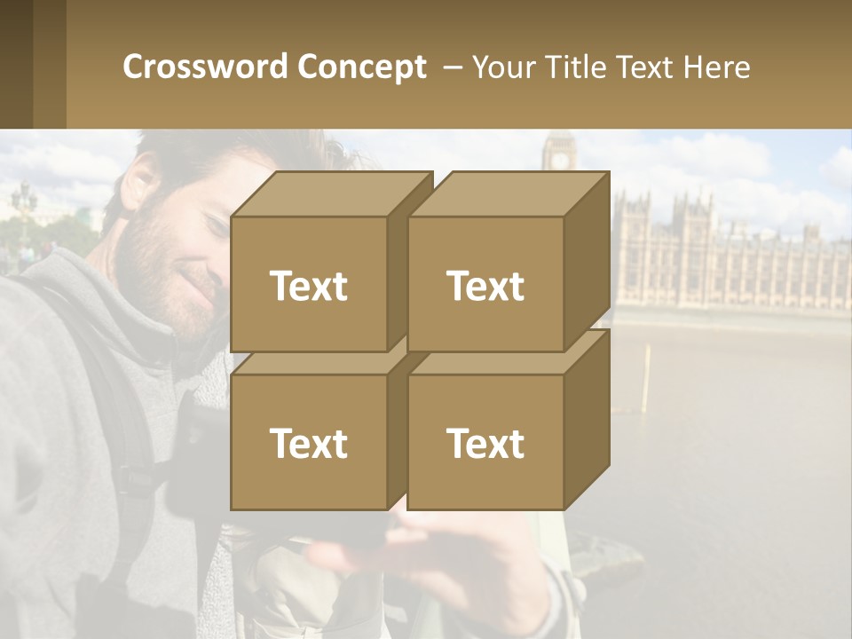 Single Water Ocean PowerPoint Template
