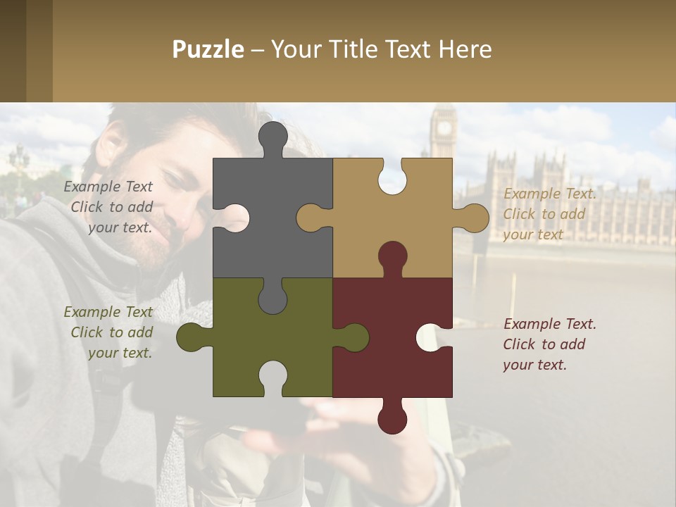 Single Water Ocean PowerPoint Template