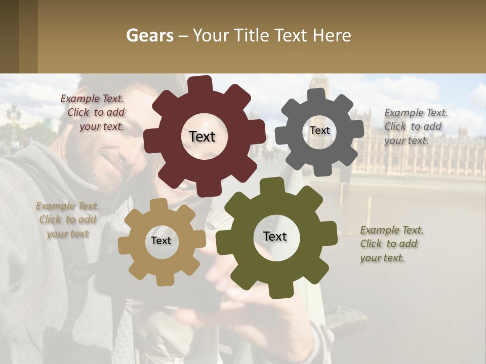 Single Water Ocean PowerPoint Template