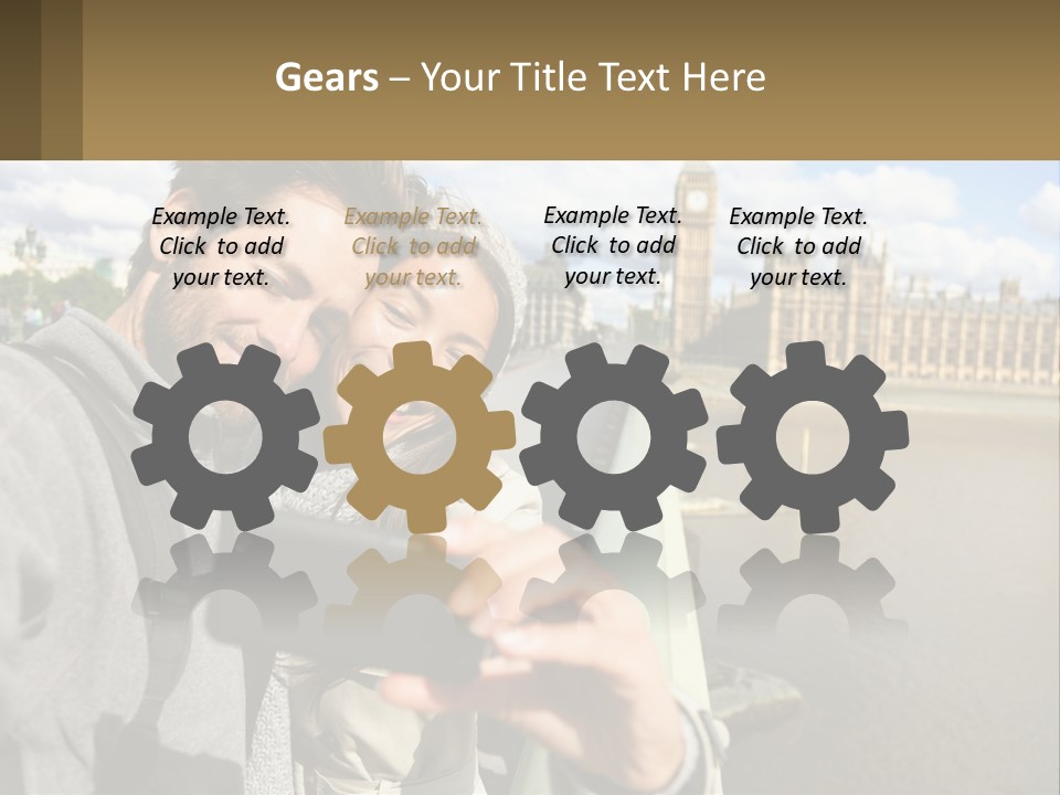 Single Water Ocean PowerPoint Template